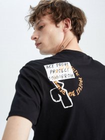 Футболка DeFacto модель X6243AZ-BK81 Фото