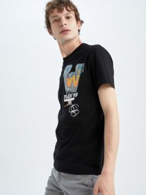 Футболка DeFacto модель X6243AZ-BK81 Футболка DeFacto модель X6243AZ-BK81 Фото