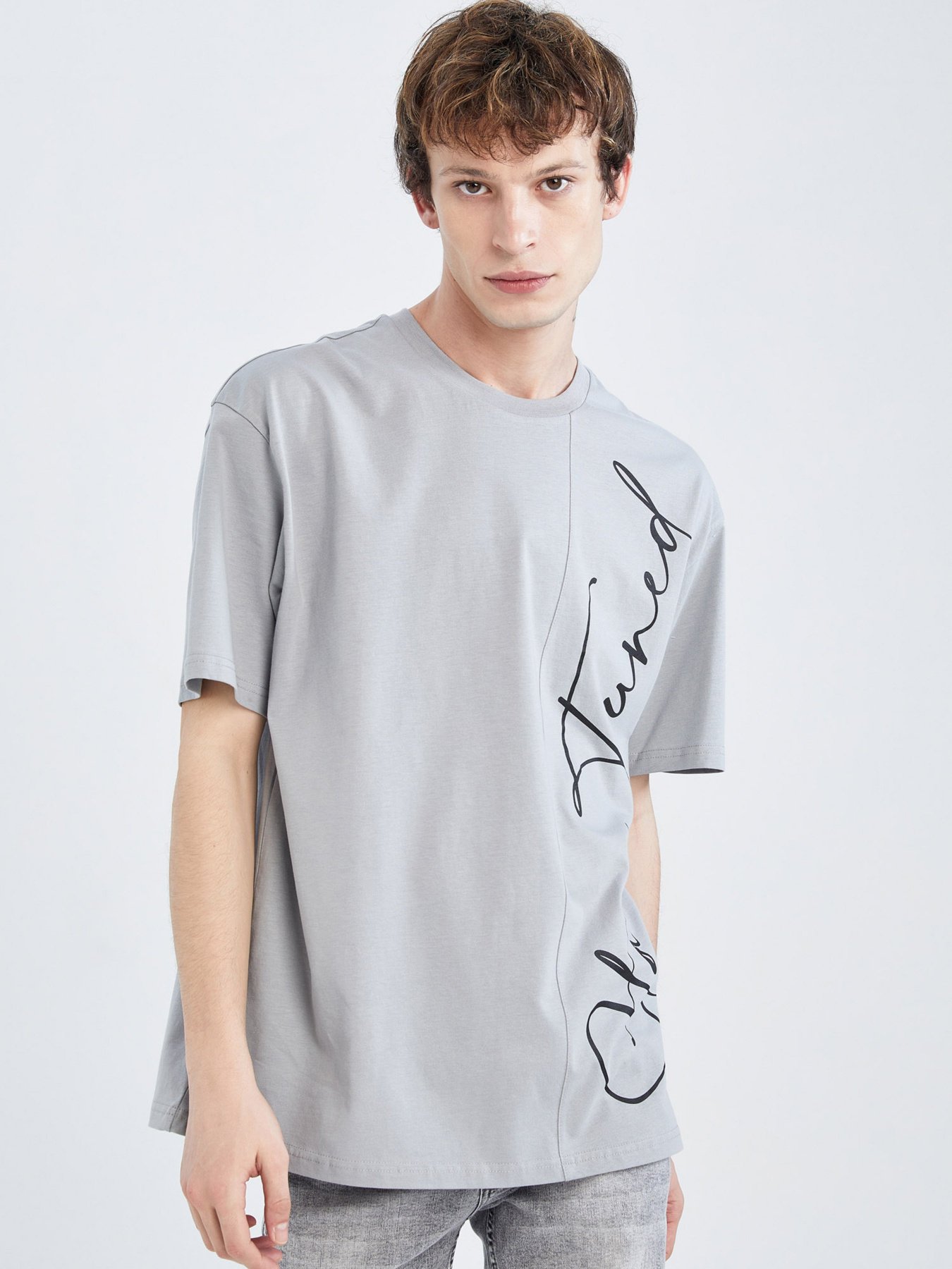 Футболки и поло DeFacto модель Y2474AZ-GR261 Фото