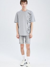 Футболки и поло DeFacto модель Y2474AZ-GR261 Фото