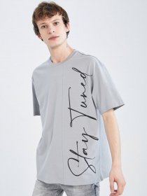 Футболки и поло DeFacto модель Y2474AZ-GR261 Фото