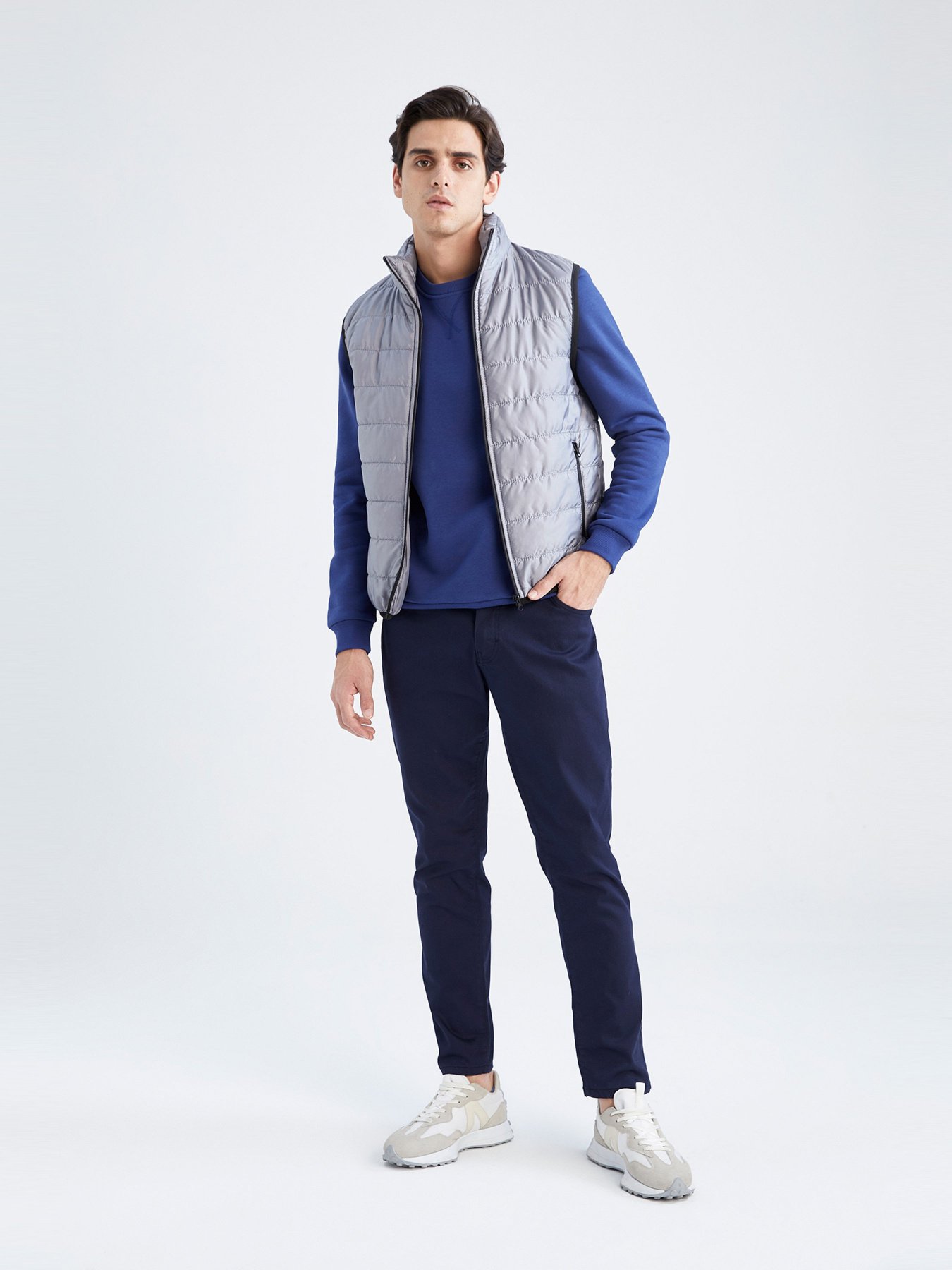 Утеплений жилет DeFacto модель U4176AZ-GR91 Фото