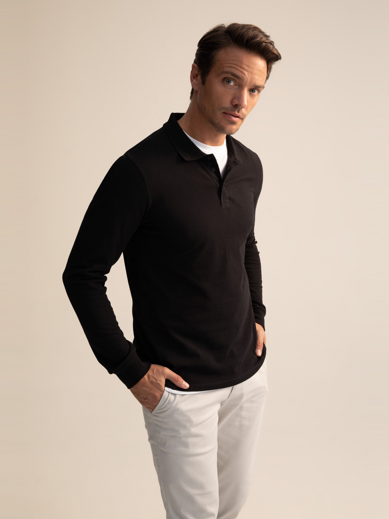 Поло DeFacto модель V1720AZ-BK81 Фото