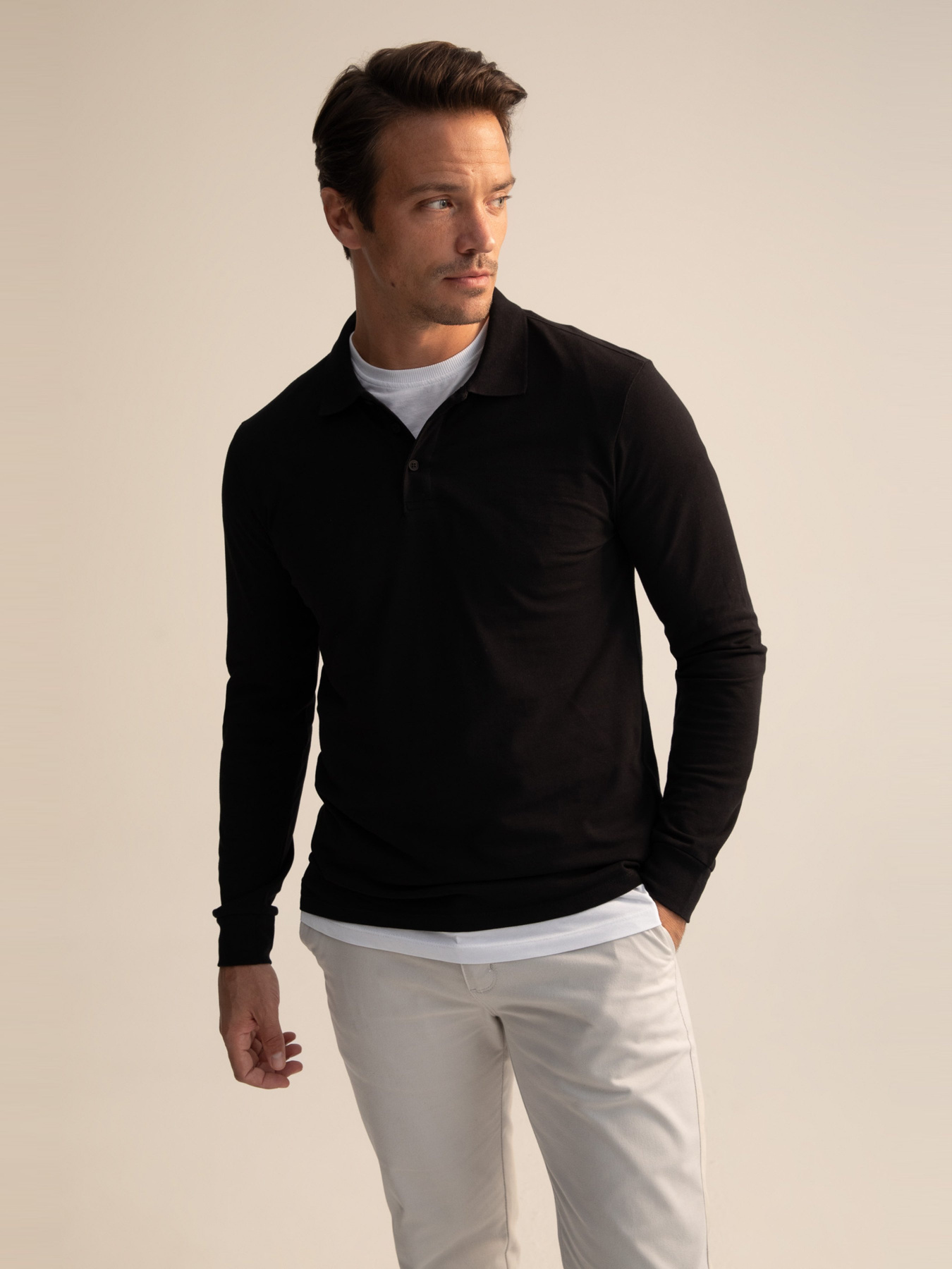 Поло DeFacto модель V1720AZ-BK81 Фото