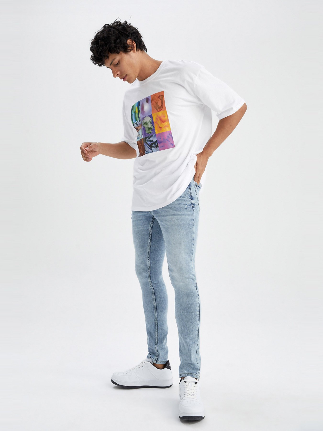 Завужені джинси DeFacto модель Y9549AZ-NM39 Фото