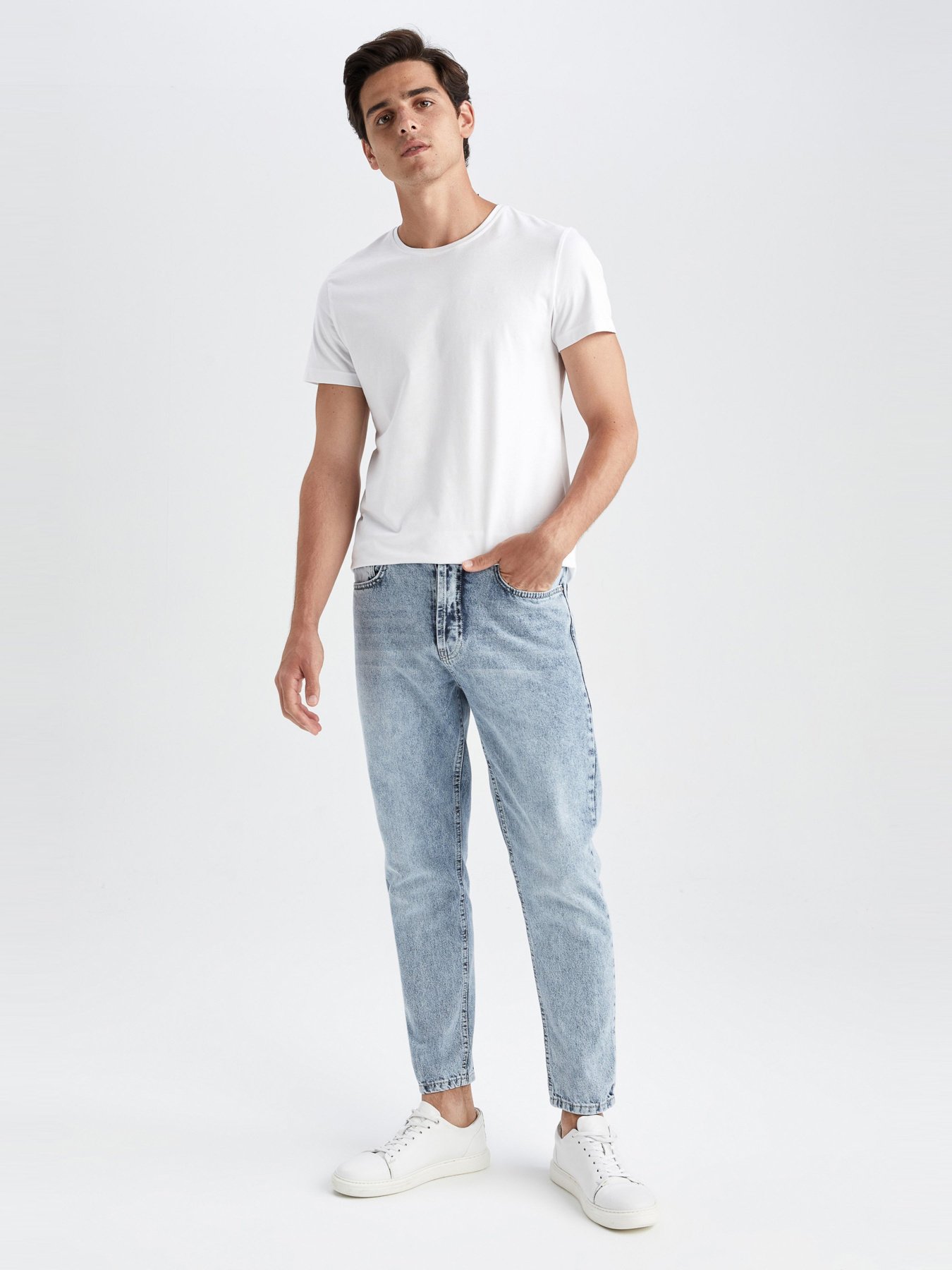 Зауженные джинсы DeFacto модель X8871AZ-NM39 Фото