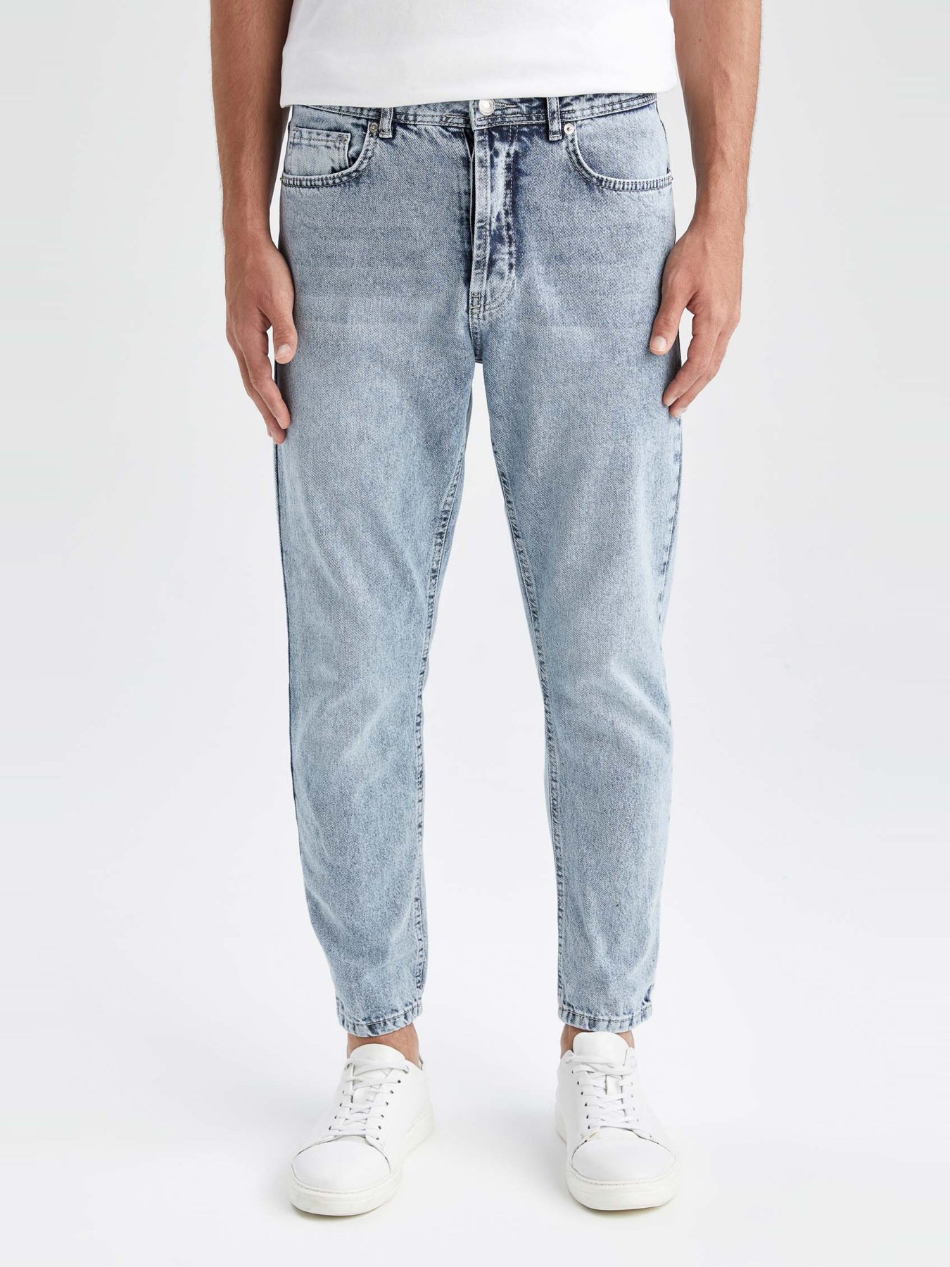 Зауженные джинсы DeFacto модель X8871AZ-NM39 Фото