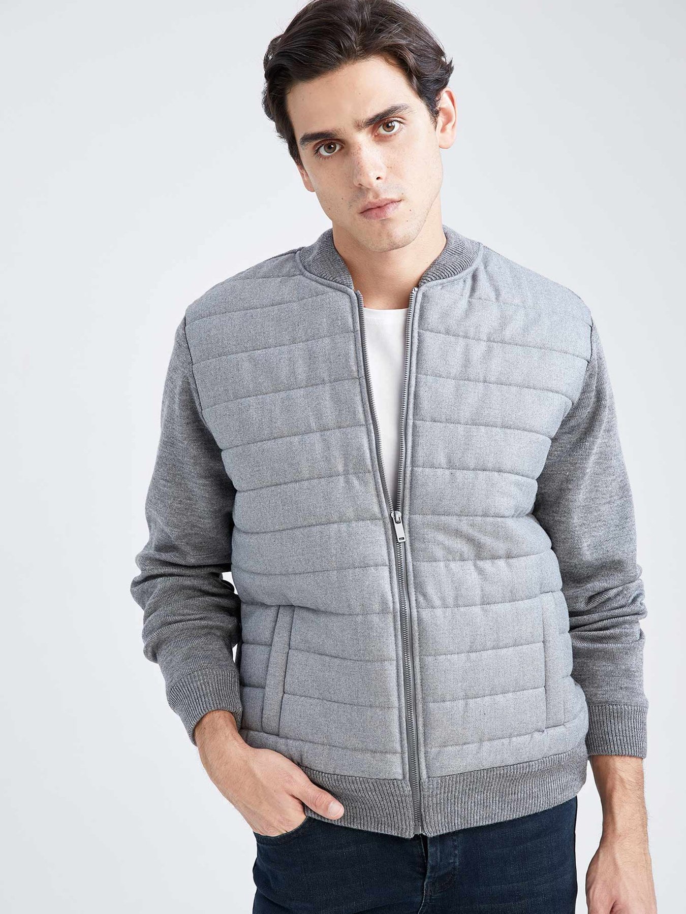 Бомбер DeFacto модель R4164AZ-GR317 Фото