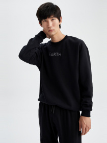 Світшот DeFacto модель V5306AZ-BK81 Фото