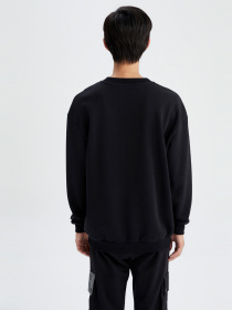 Світшот DeFacto модель V5306AZ-BK81 Фото