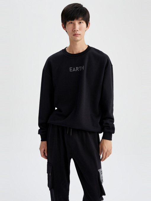 Світшот DeFacto модель V5306AZ-BK81 Фото