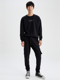 Свитшот DeFacto модель V5306AZ-BK81 Фото