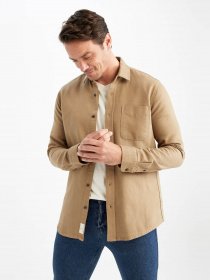 Сорочка повсякденна DeFacto модель V6017AZ-BG245 Фото