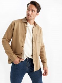 Сорочка повсякденна DeFacto модель V6017AZ-BG245 Фото