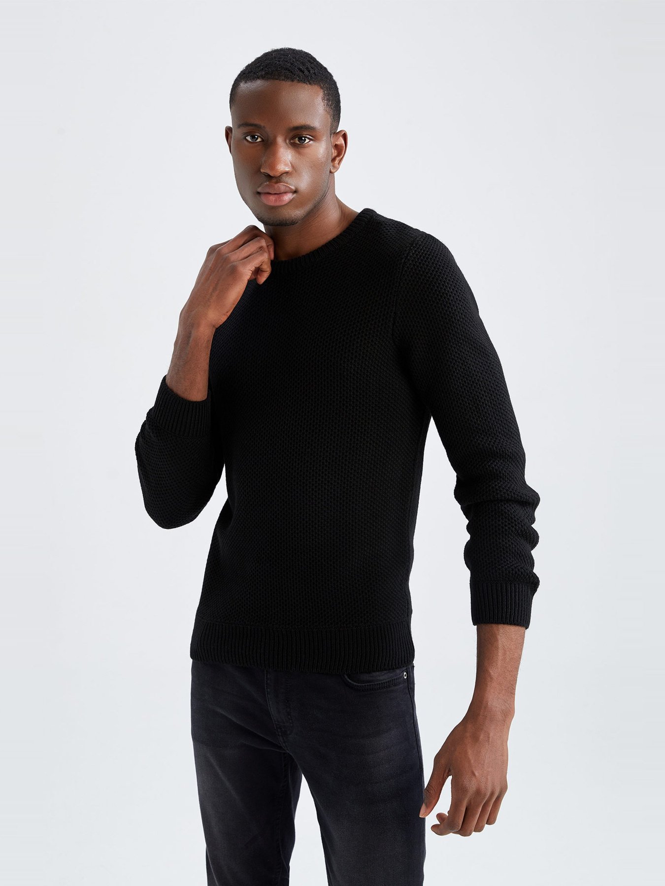 Джемпер DeFacto модель X5157AZ-BK27 Фото