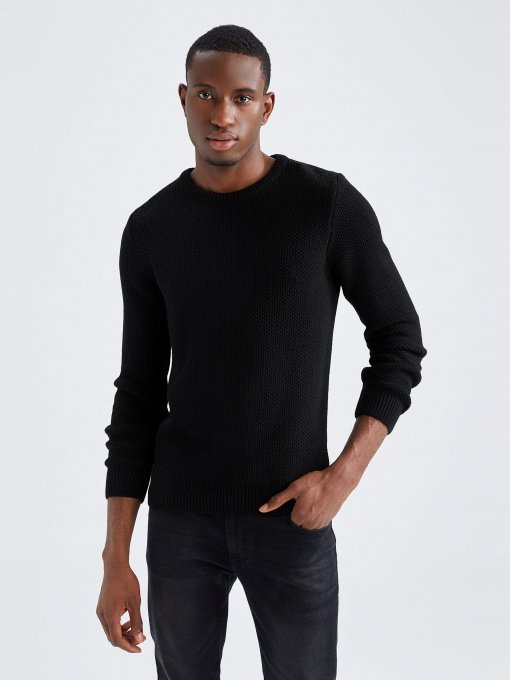 Джемпер DeFacto модель X5157AZ-BK27 Фото