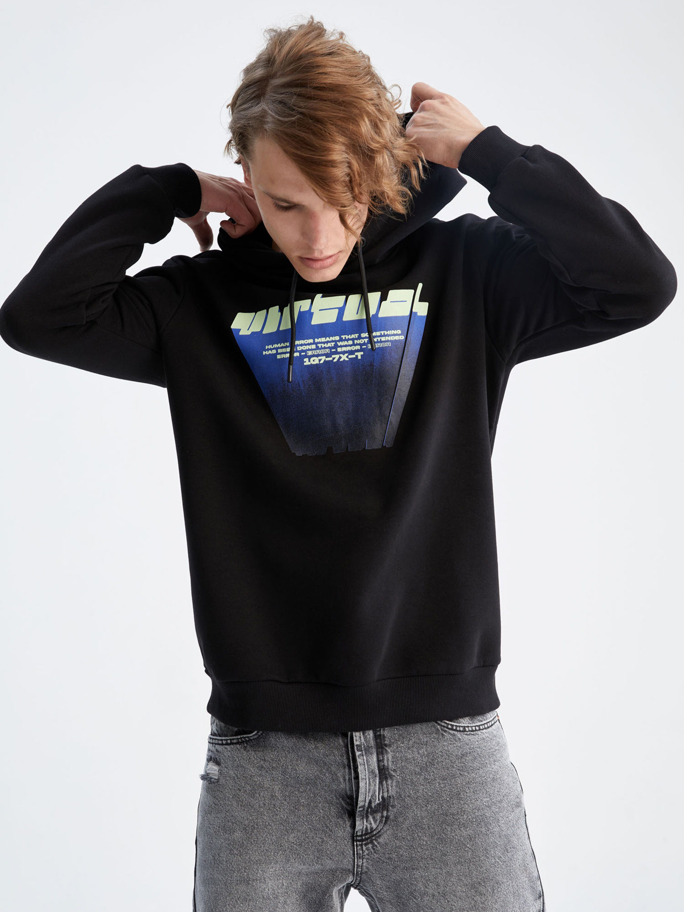 Худі DeFacto модель X9424AZ-BK81 Фото