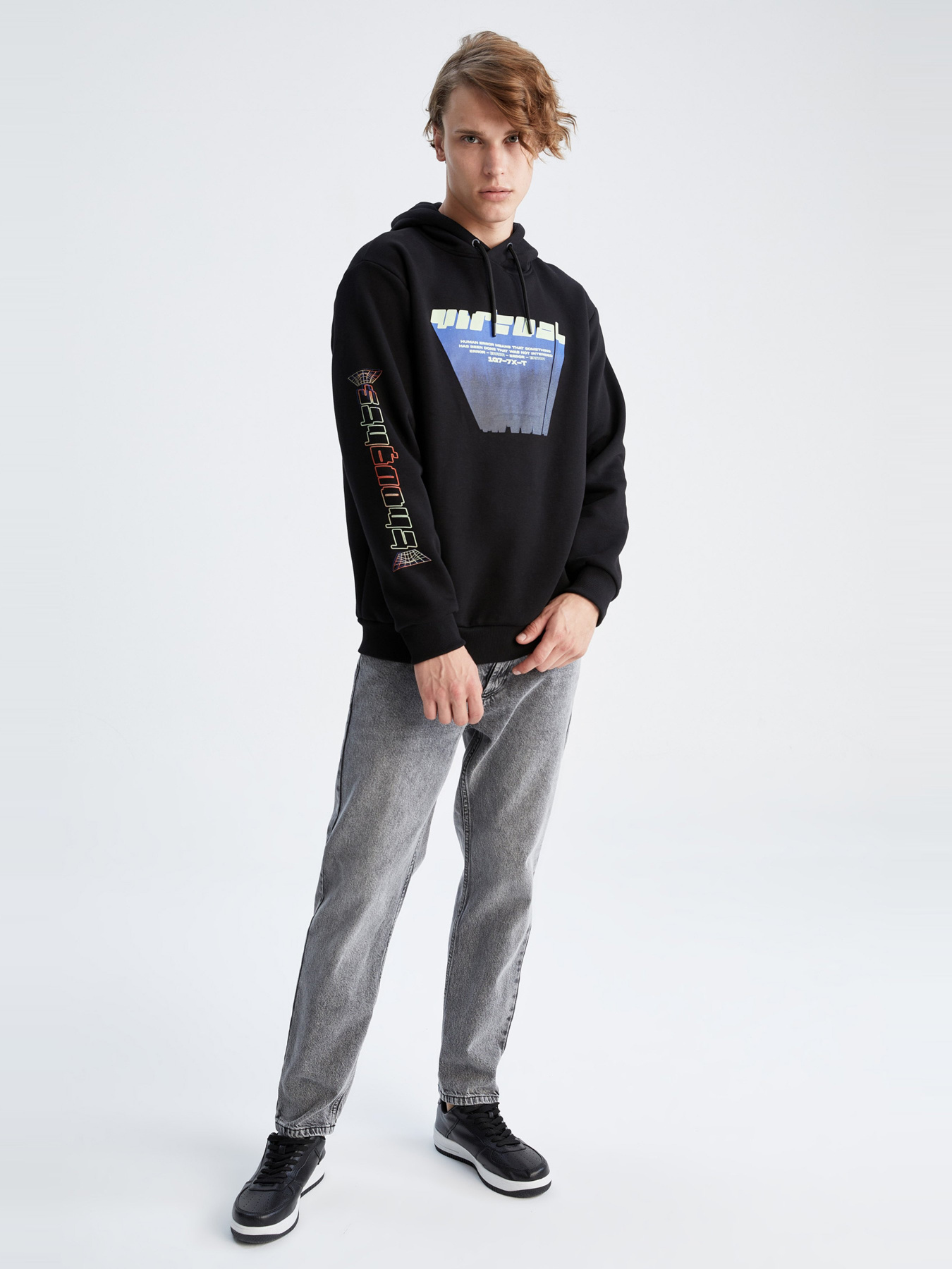 Худі DeFacto модель X9424AZ-BK81 Фото