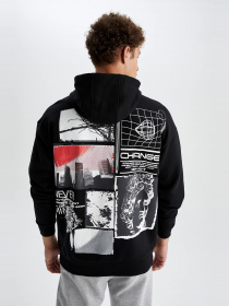 Худі DeFacto модель X9607AZ-BK81 Фото