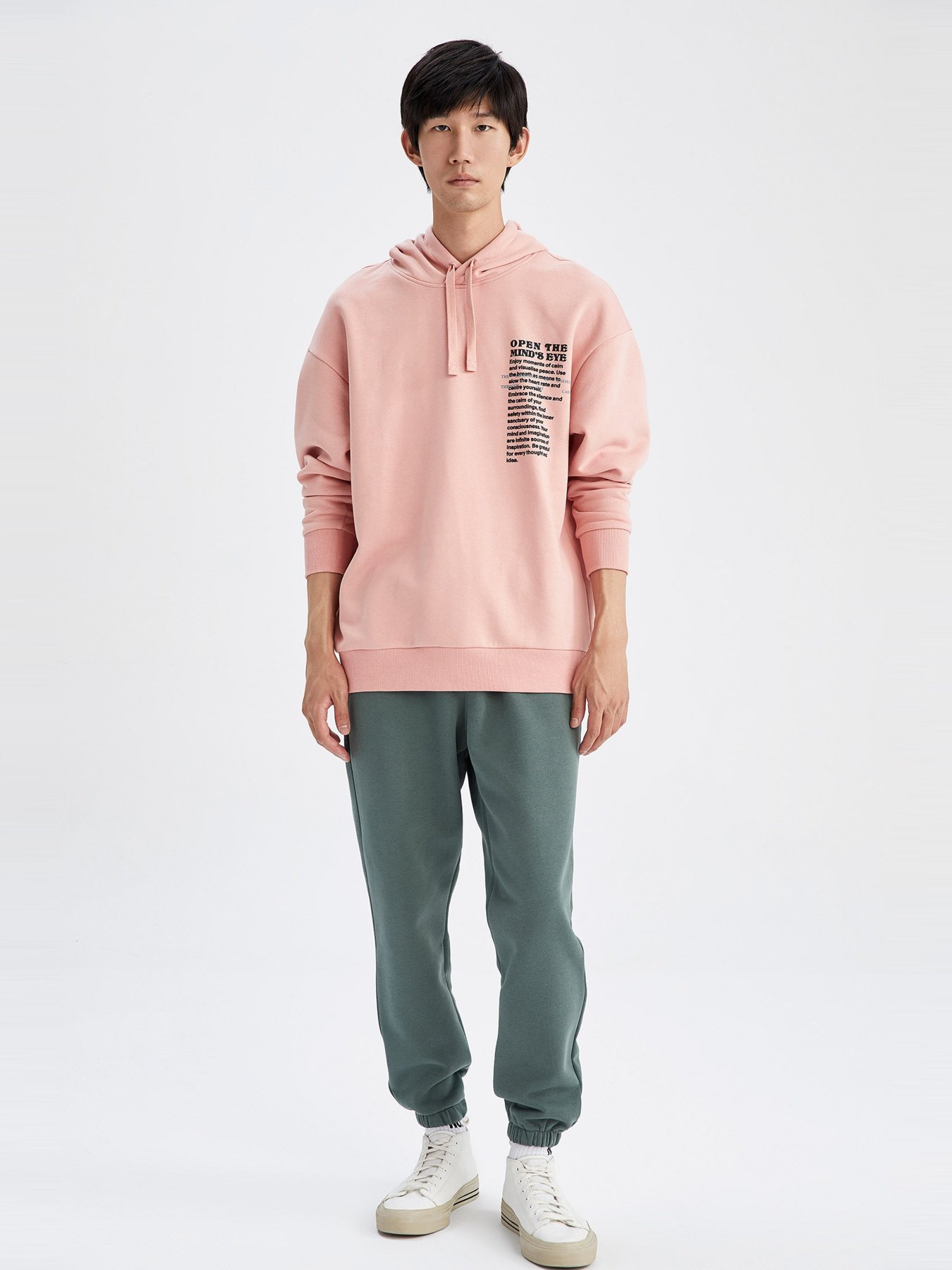 Худи DeFacto модель X9724AZ-OG127 Фото