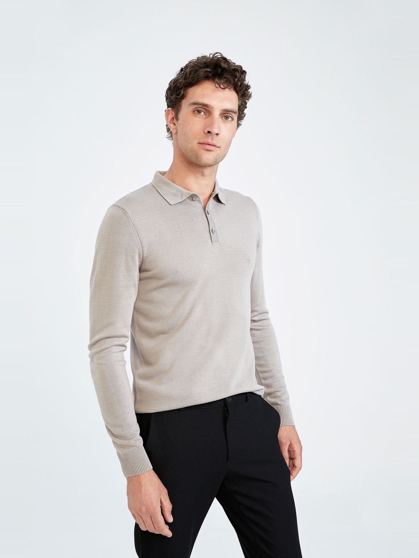 Поло DeFacto модель Y0902AZ-GR304 Фото