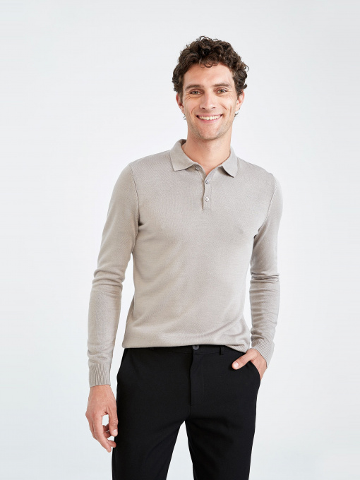 Поло DeFacto модель Y0902AZ-GR304 Фото