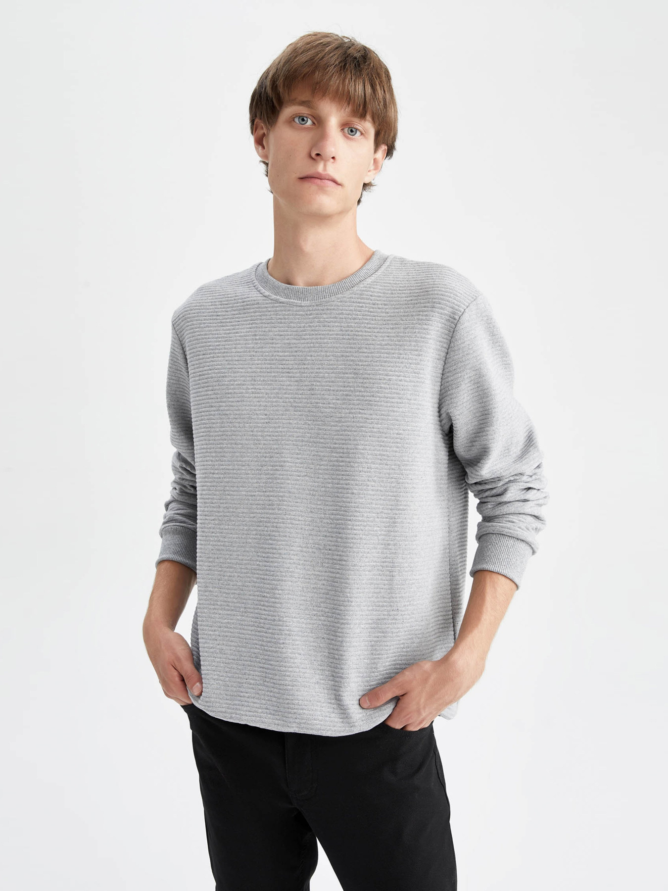 Свитшот DeFacto модель S8194AZ-GR210 Фото