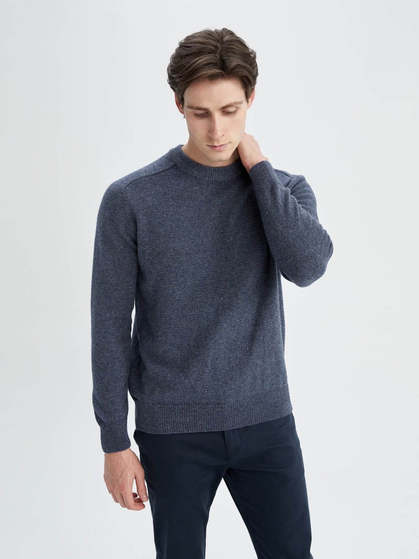 Джемпер DeFacto модель V2841AZ-GR225 Джемпер DeFacto модель V2841AZ-GR225 Фото