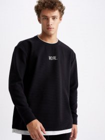 Свитшот DeFacto модель Y8236AZ-BK81 Фото