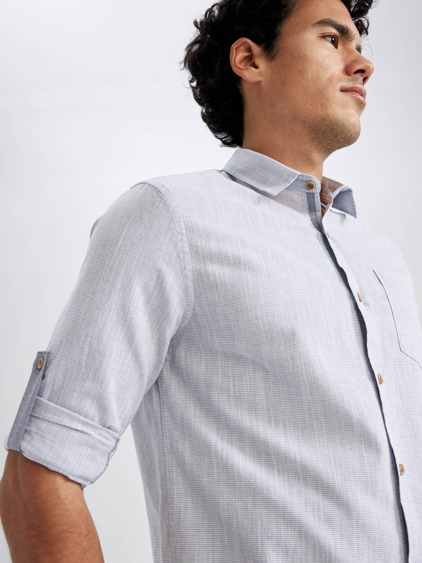 Рубашка повседневная DeFacto модель J8961AZ-BE741 Фото