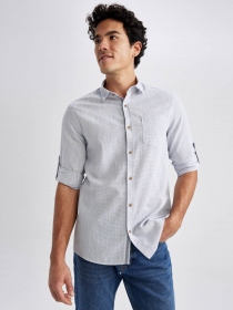 Рубашка повседневная DeFacto модель J8961AZ-BE741 Фото