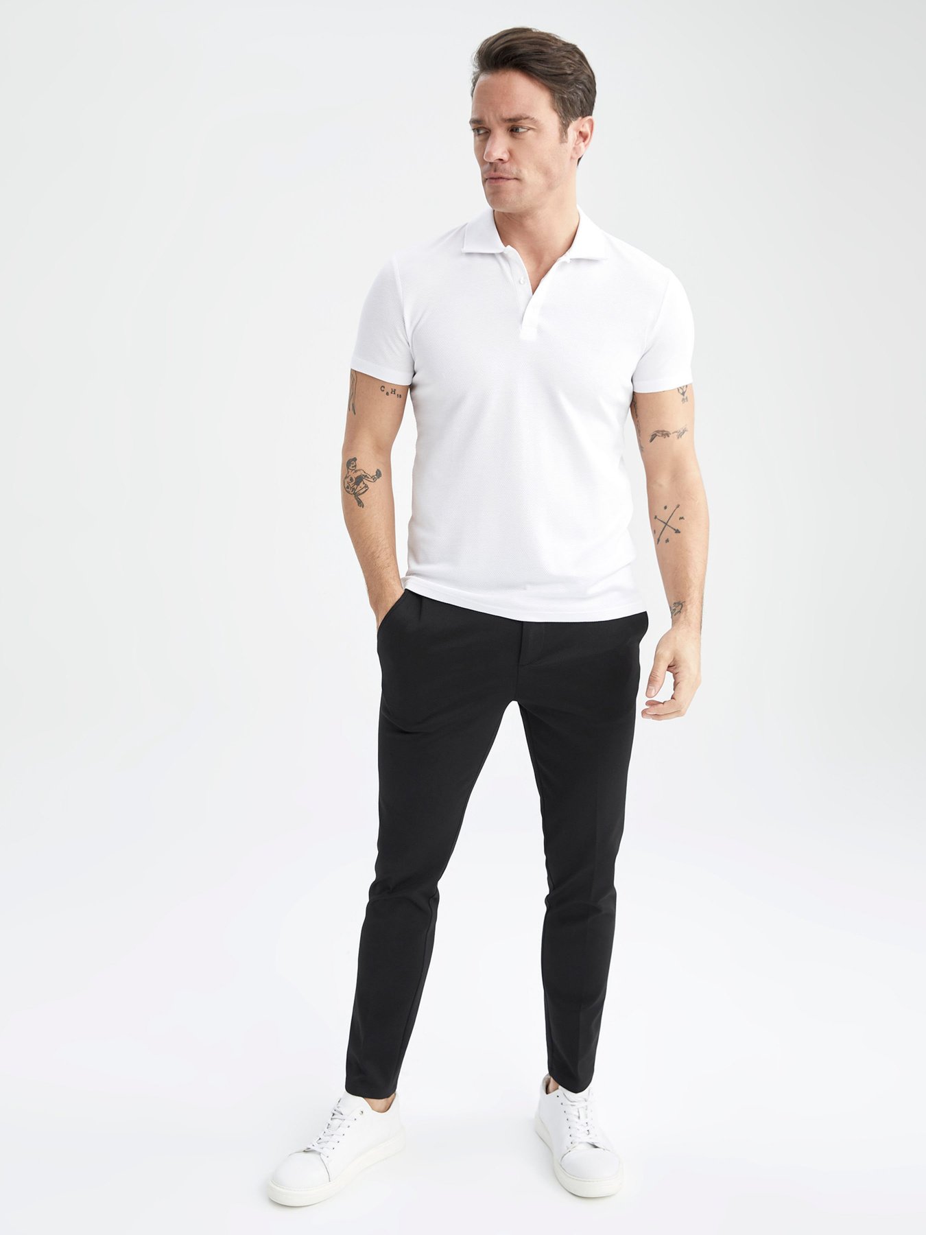 Поло DeFacto модель M6609AZ-WT34 Фото