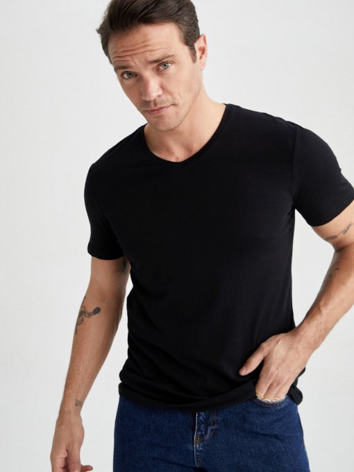 Футболка DeFacto модель M7668AZ-BK81 Фото