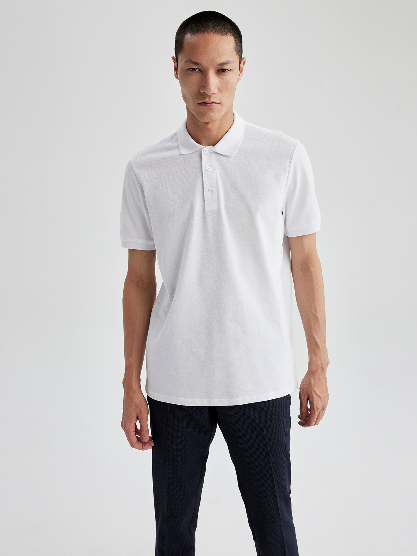 Поло DeFacto модель M7676AZ-WT34 Фото