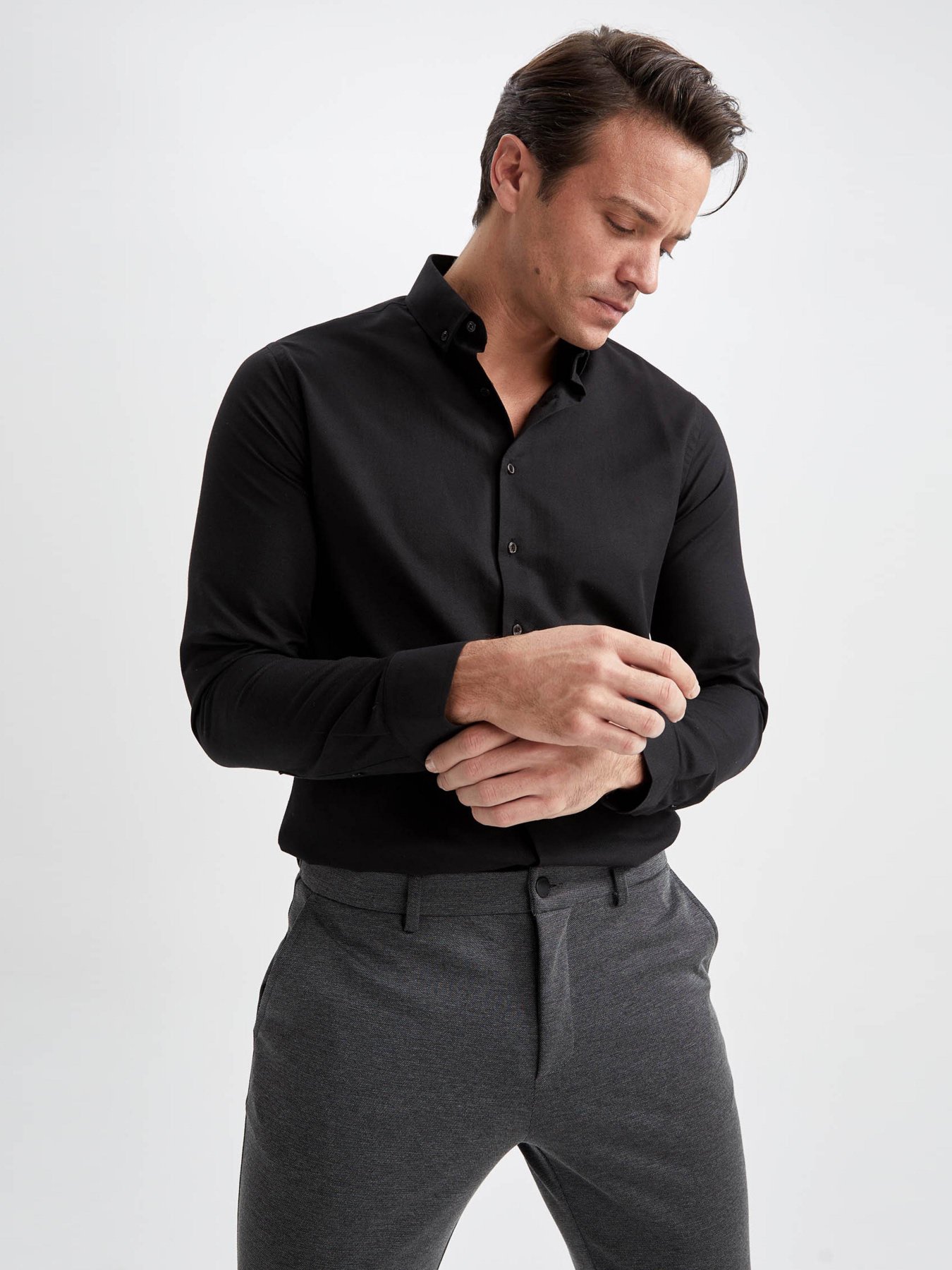 Рубашка повседневная DeFacto модель R4352AZ-BK27 Фото