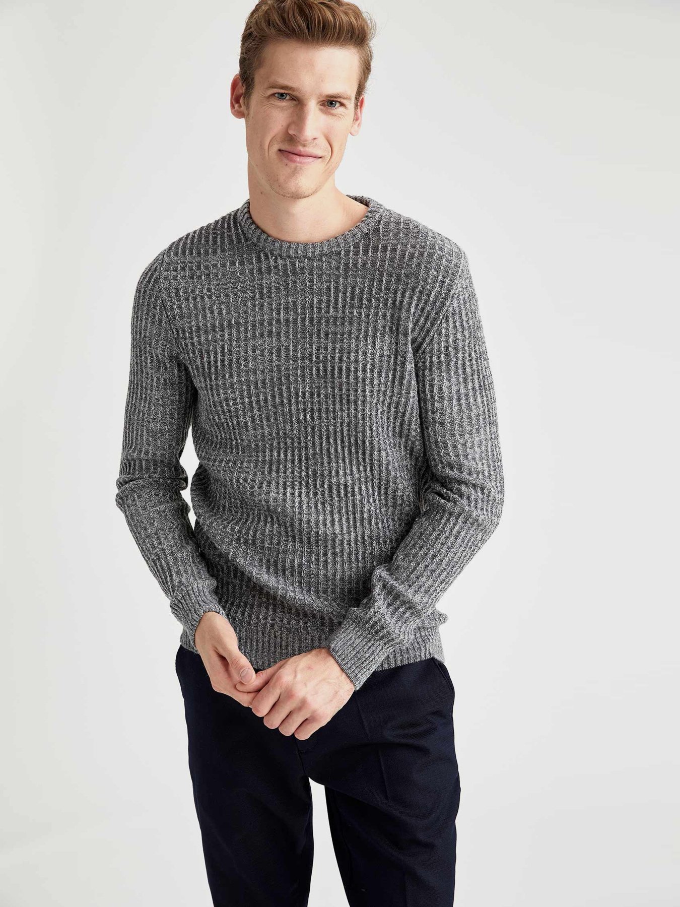 Джемпер DeFacto модель T1211AZ-GR210 Фото