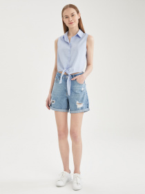 Джинсовые шорты DeFacto модель U3018AZ-NM39 Фото