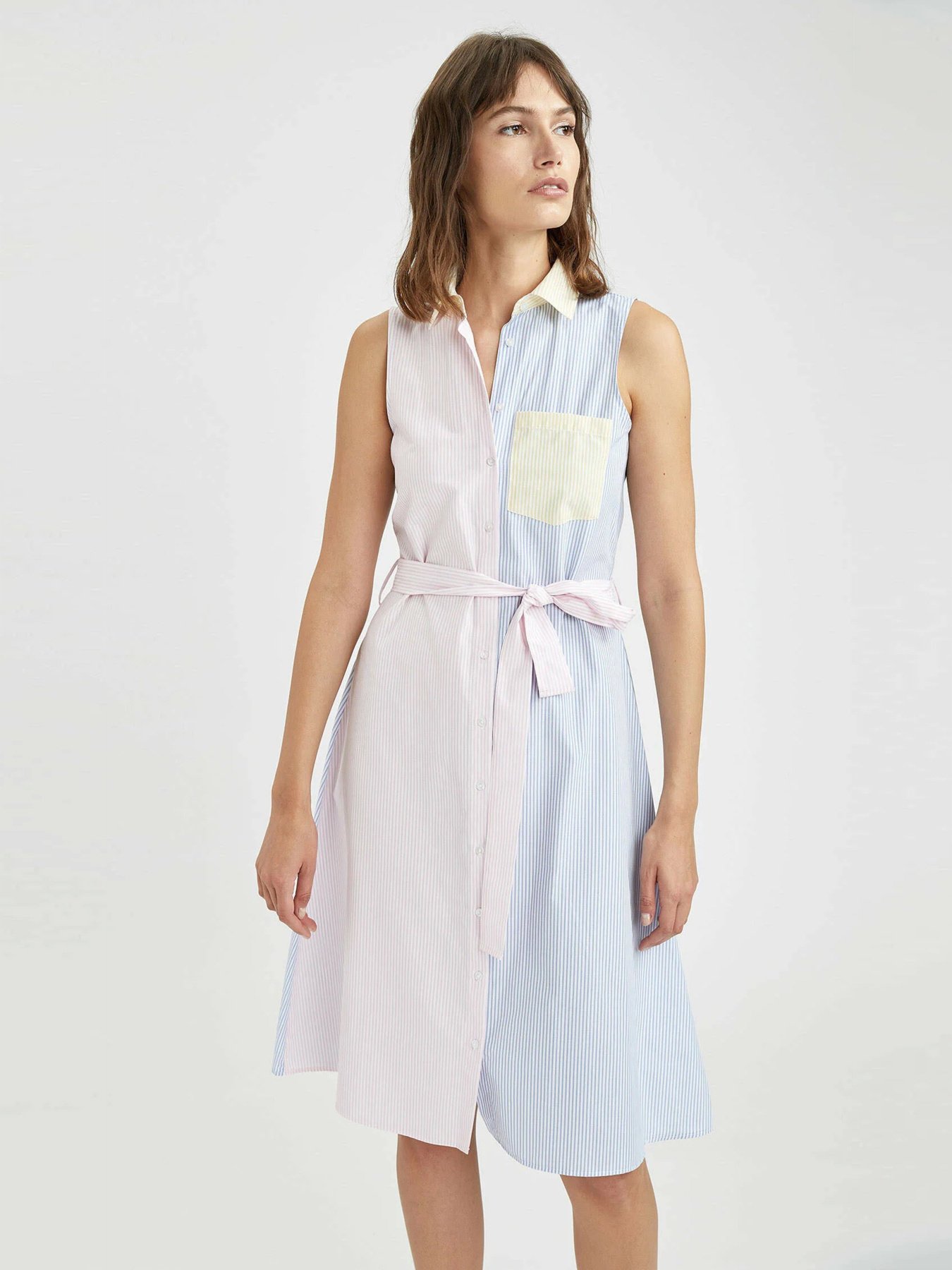 Платье миди DeFacto модель V1105AZ-PN35 Фото