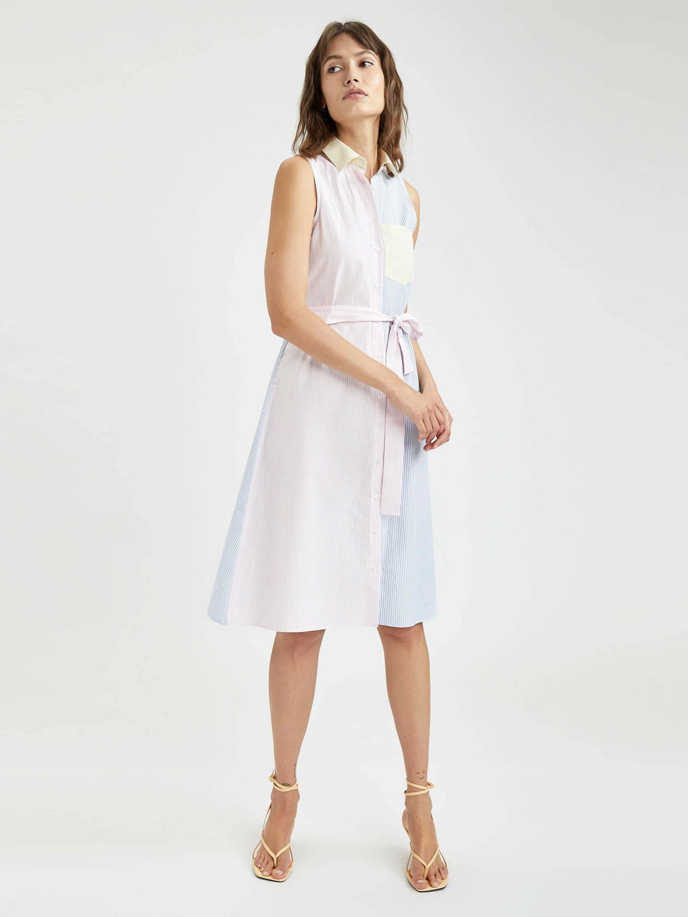 Платье миди DeFacto модель V1105AZ-PN35 Фото