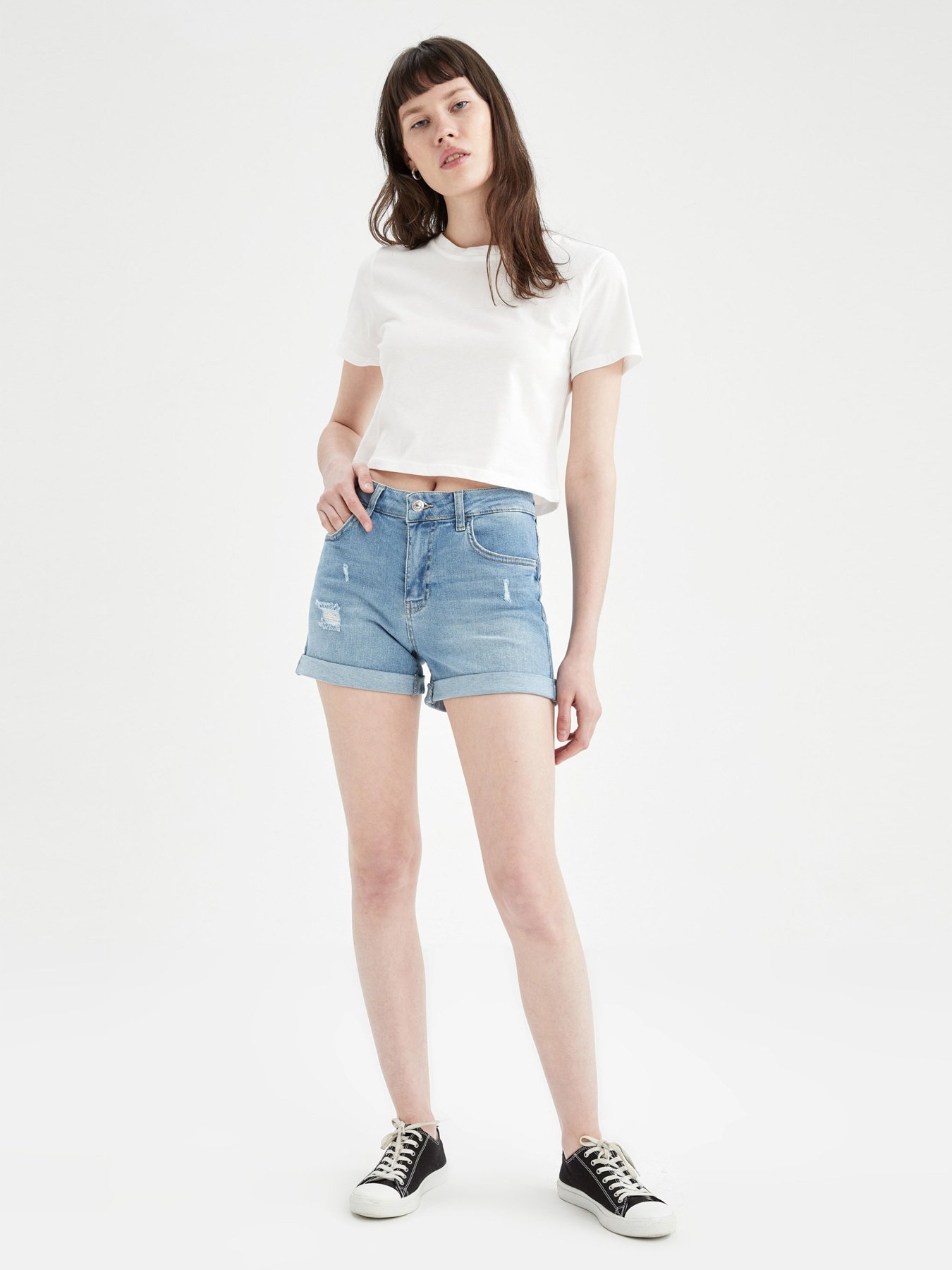 Джинсовые шорты DeFacto модель U3029AZ-NM39 Фото