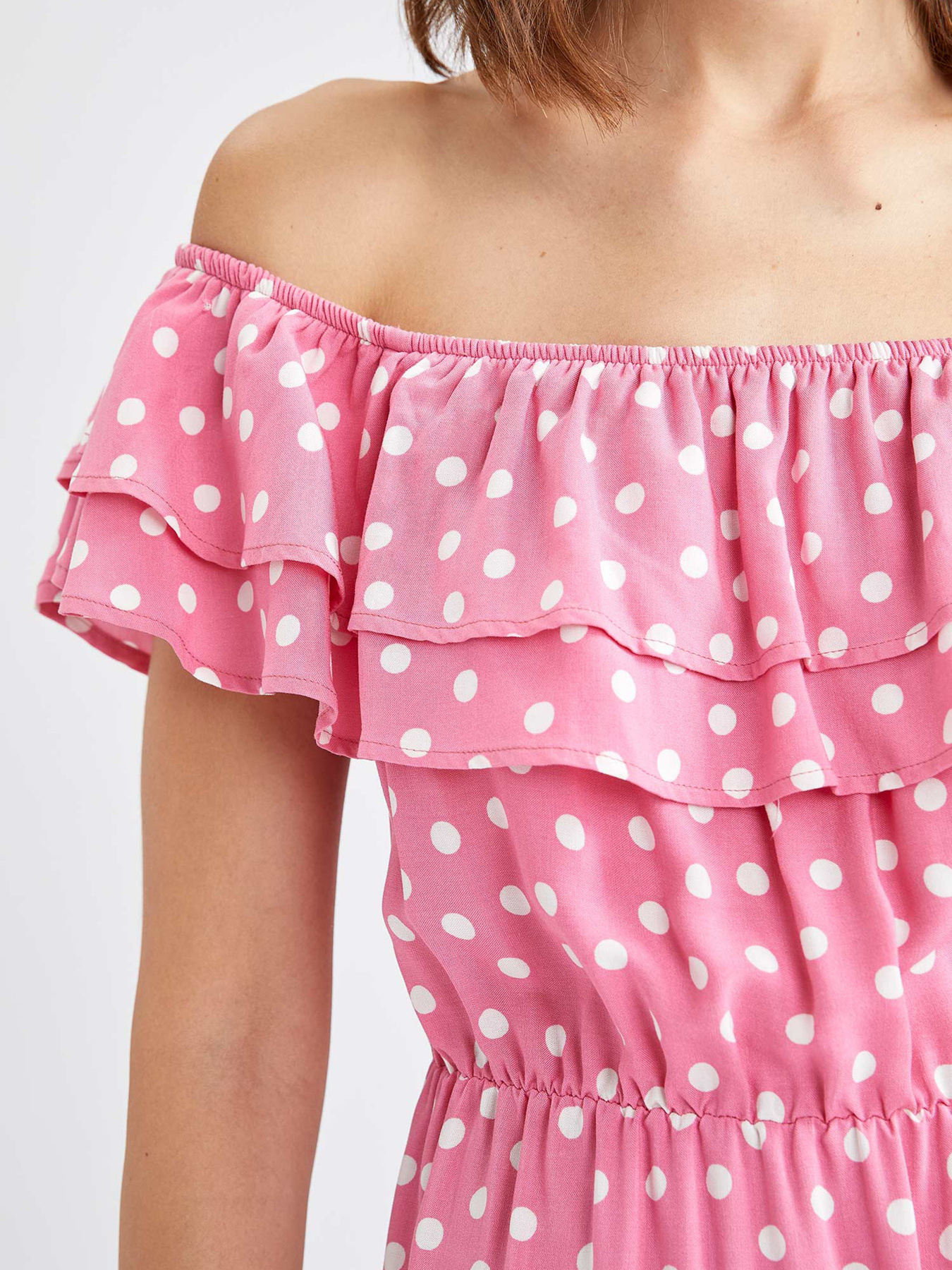 Платье миди DeFacto модель U7043AZ-PN237 Фото