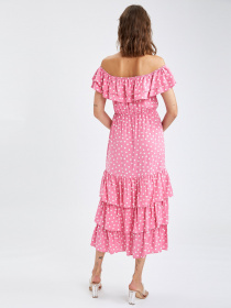 Платье миди DeFacto модель U7043AZ-PN237 Фото