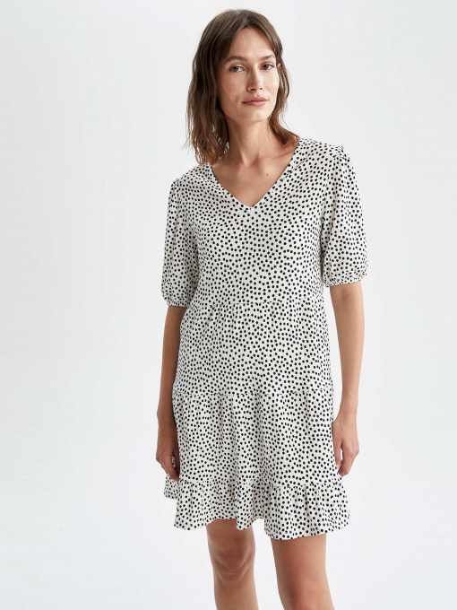 Сукня міні DeFacto модель V2133AZ-WT32 Фото