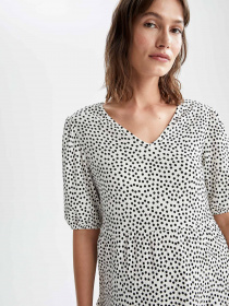 Платье мини DeFacto модель V2133AZ-WT32 Фото