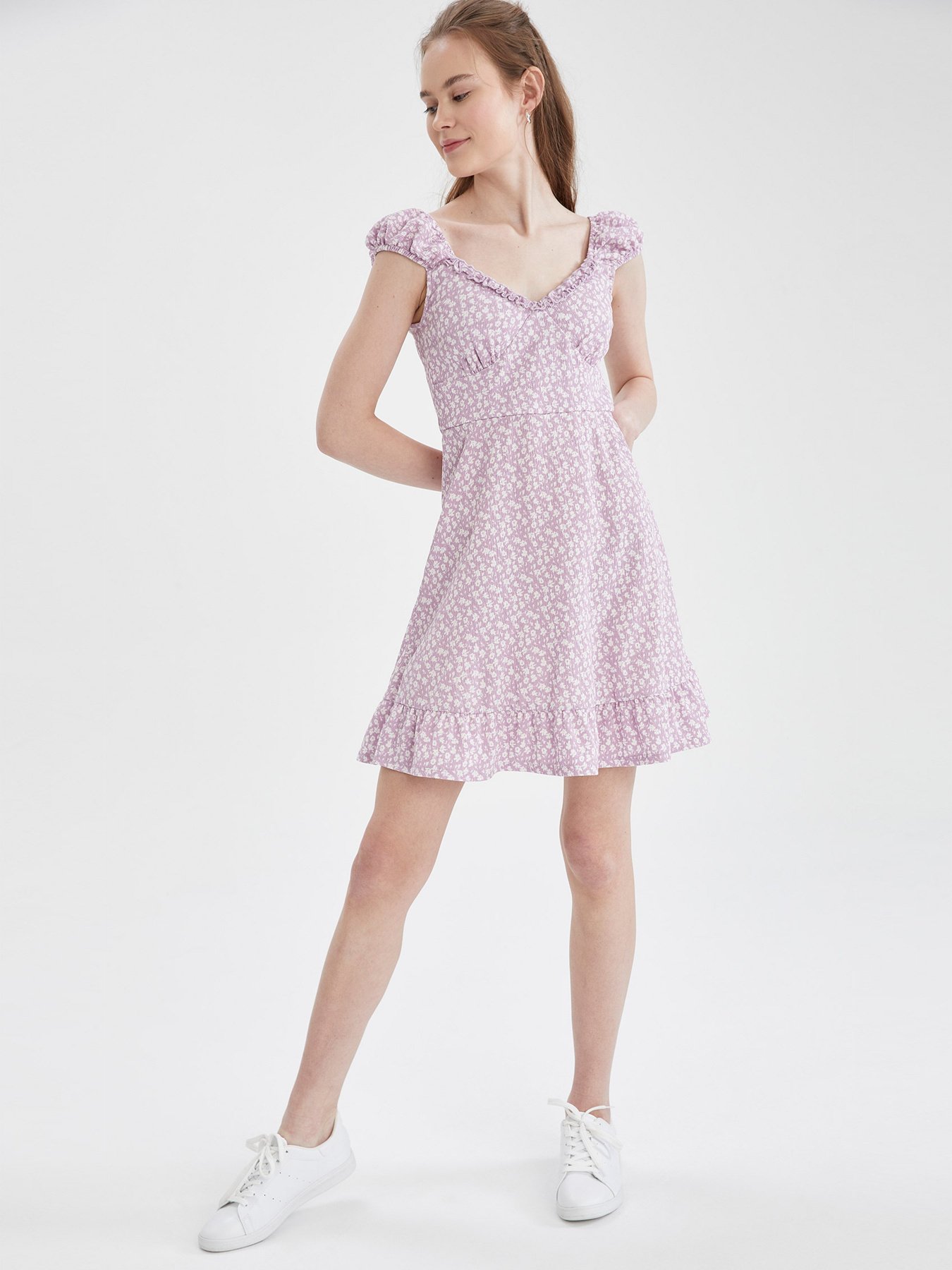 Платье мини DeFacto модель U2070AZ-PR252 Фото