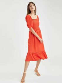 Сукня міді DeFacto модель V0102AZ-RD30 Фото