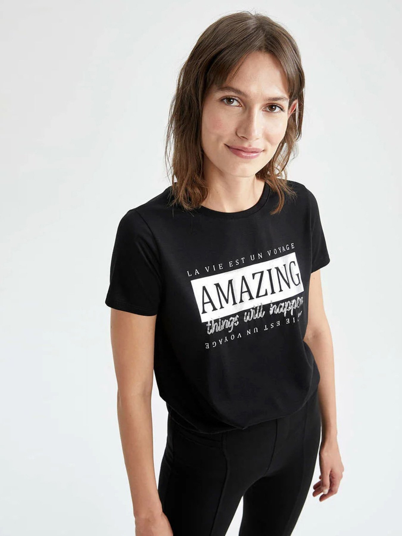 Футболки и поло DeFacto модель U9312AZ-BK27 Фото