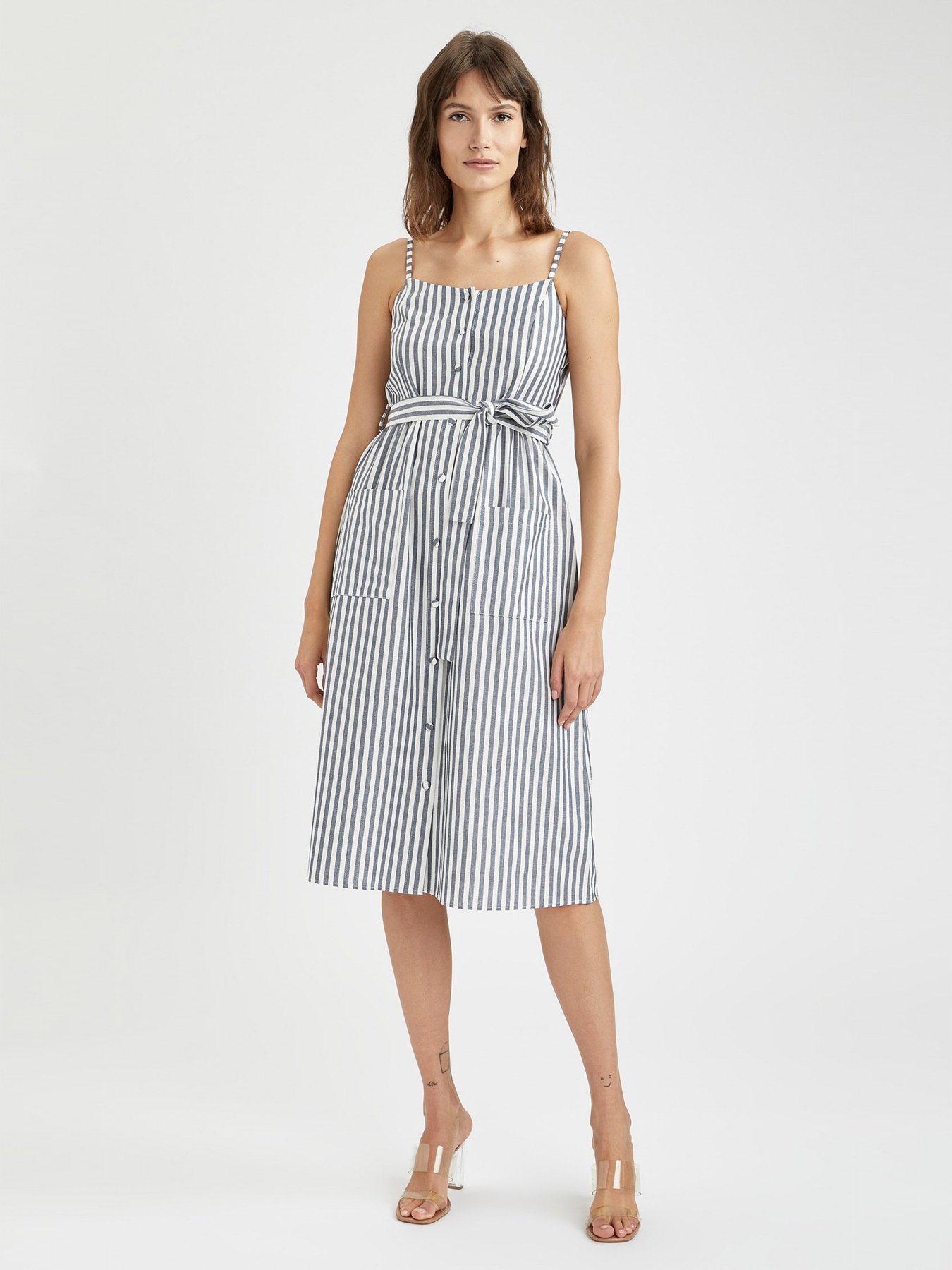 Сукня міді DeFacto модель U7053AZ-NV31 Фото