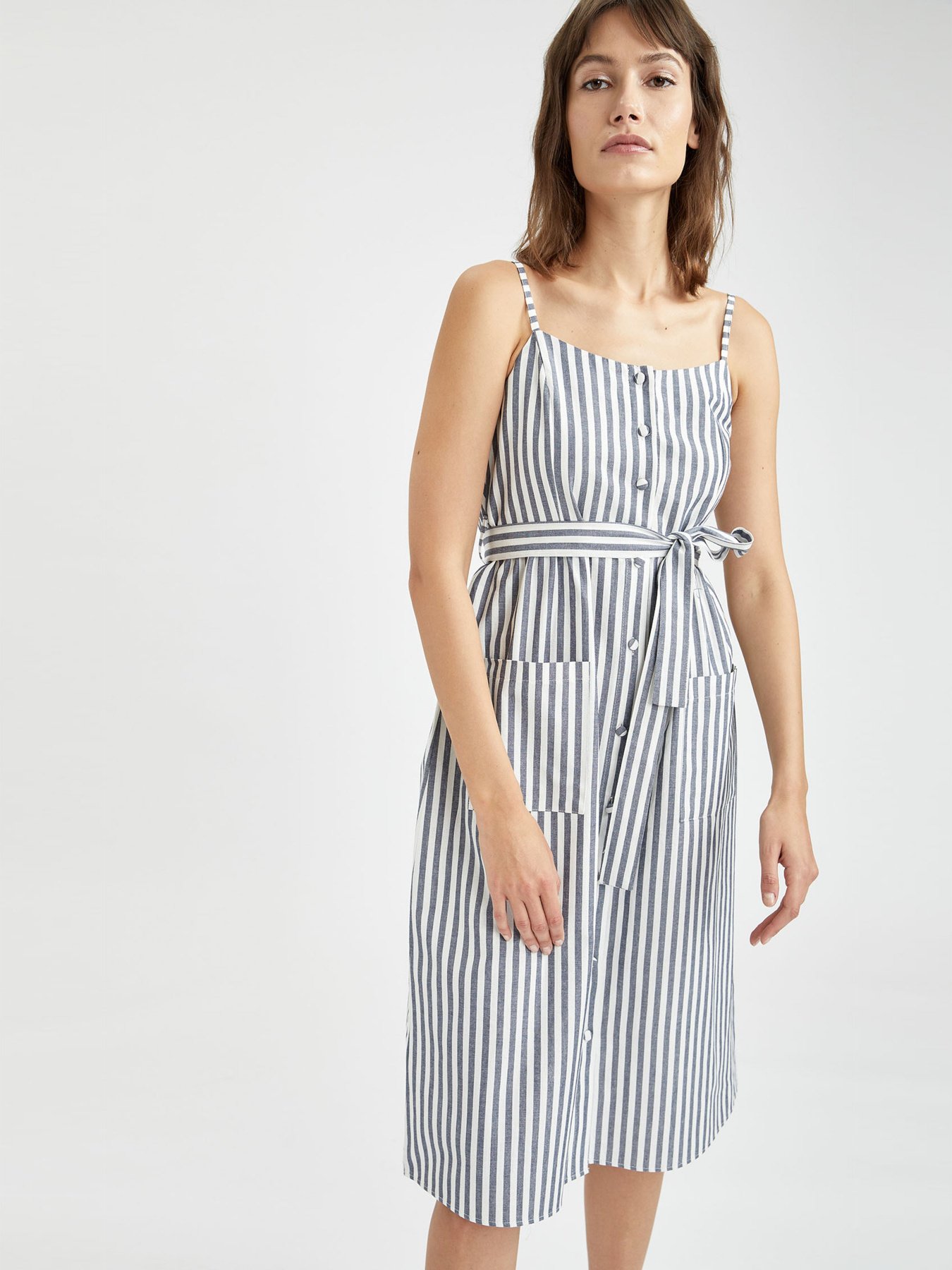 Сукня міді DeFacto модель U7053AZ-NV31 Фото