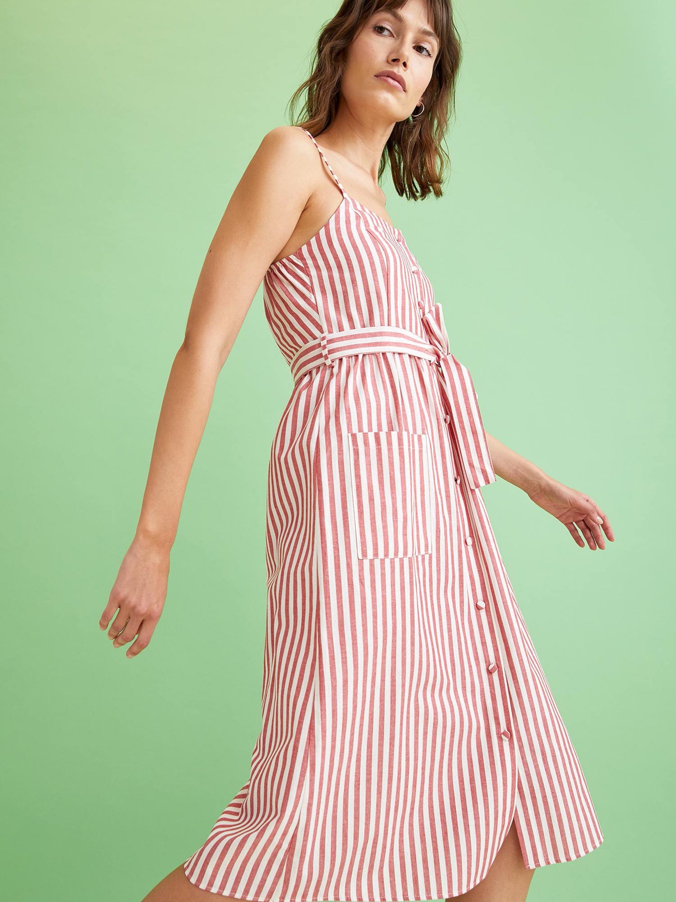 Платья DeFacto модель U7053AZ-RD30 Фото